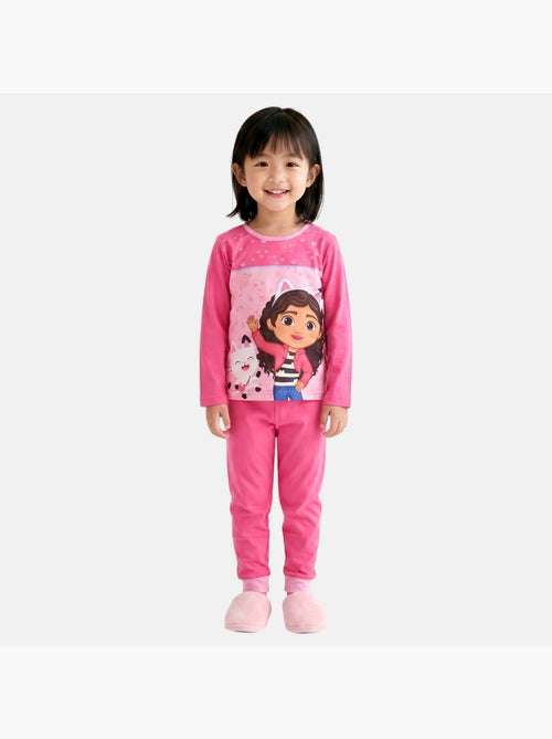 Disney - Pyjama fille imprimé manches longues pantalon - Kiabi