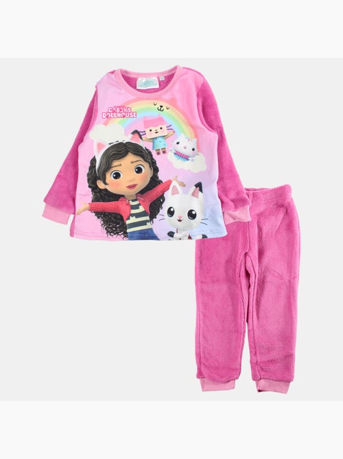 Disney - Pyjama meisje bedrukt warm - Kiabi