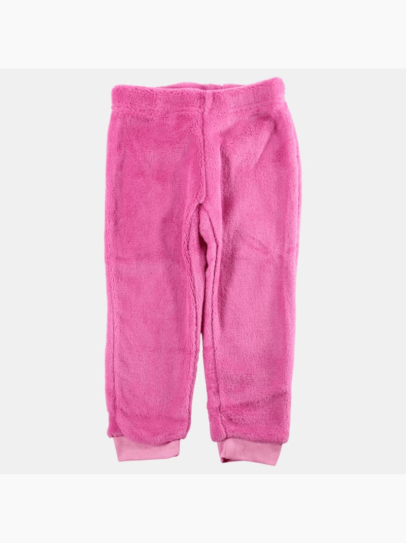 Disney - Pyjama meisje bedrukt warm Roze - Kiabi