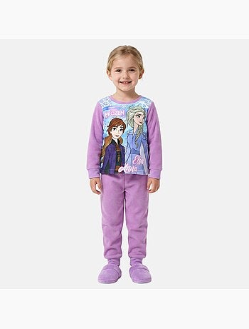 Disney - Pyjama polaire coton fille avec imprimé personnage
