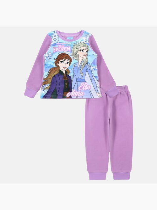 Disney - Pyjama polaire coton fille avec imprimé personnage - Kiabi
