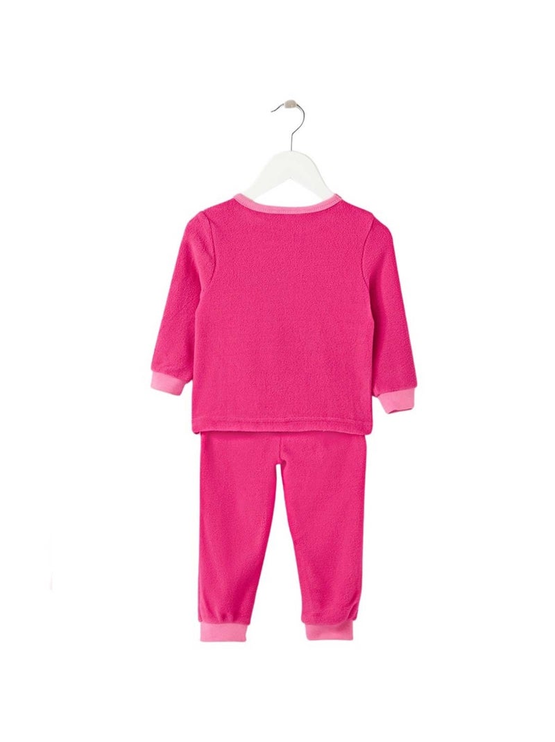 Disney - Pyjama polaire enfant Rose fushia - Kiabi