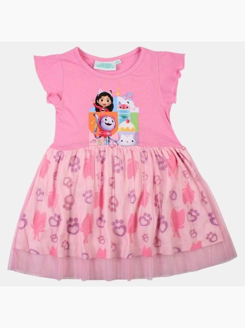Disney - Robe fille imprimée avec tulle - Kiabi Disney - Robe fille imprimée avec tulle - Kiabi