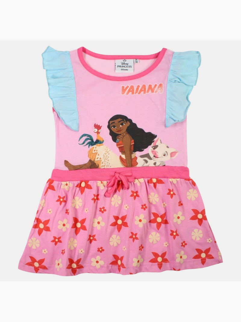 Disney - Robe fille imprimée Rose - Kiabi