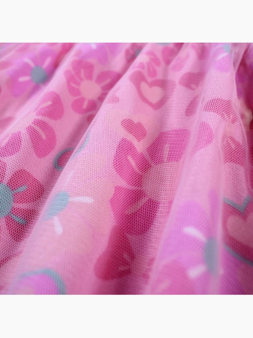 Disney - robe imprimée sans manches, jupe en tulle - Kiabi