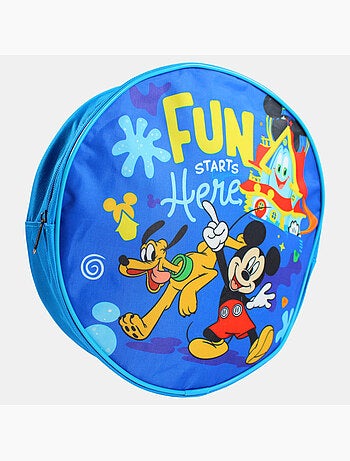 Disney - Ronde rugzak kind 27x9 cm met patroon