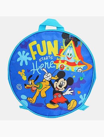 Disney - Ronde rugzak kind 27x9 cm met patroon