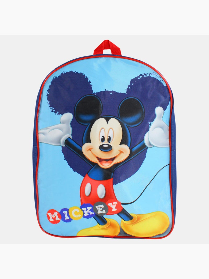 Disney - Rugzak kind 30x26x10 cm met patroon Blauw - Kiabi