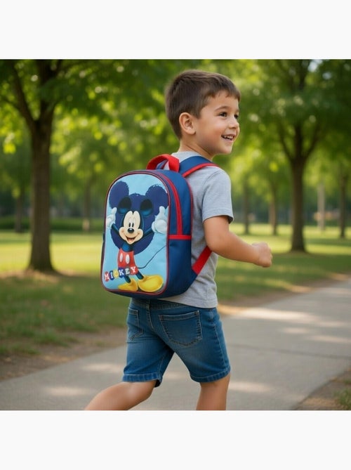 Disney - Sac à dos enfant 30x26x10 cm à motif - Kiabi