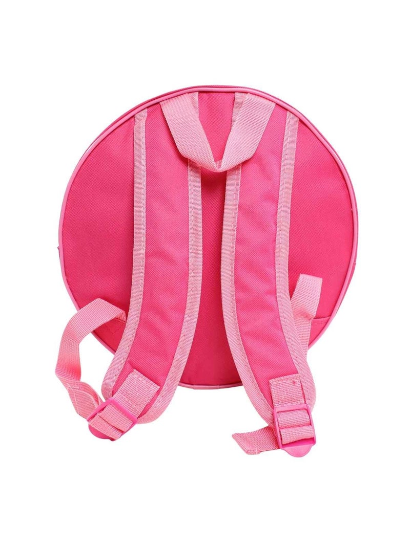 Disney - sac à dos rond enfant 27x9 cm Rose - Kiabi