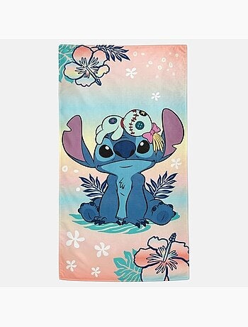 Disney - Serviette de plage enfant à motif personnage coloré