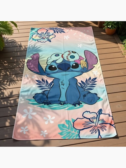 Disney - Serviette de plage enfant à motif personnage coloré - Kiabi