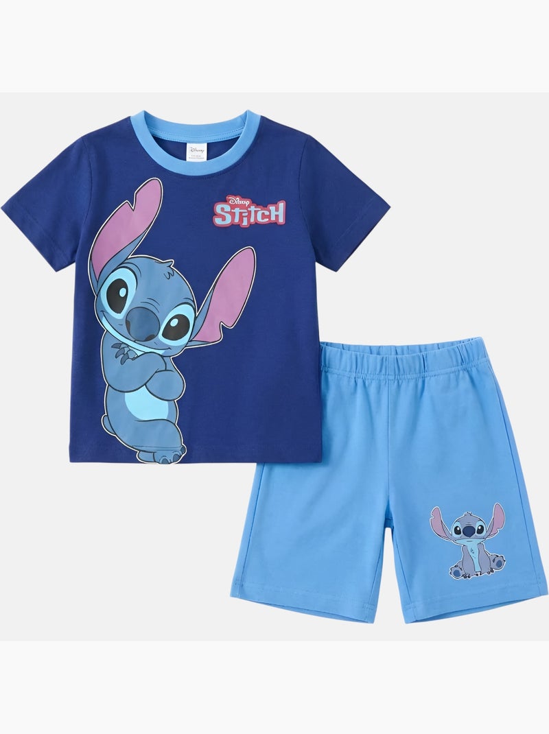 Disney - Set Lilo en Stitch jongen Blauw - Kiabi