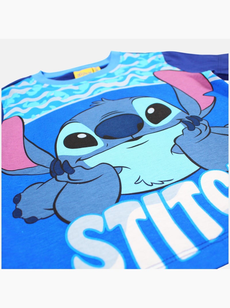 Disney - Set Lilo en Stitch jongen Marineblauw - Kiabi