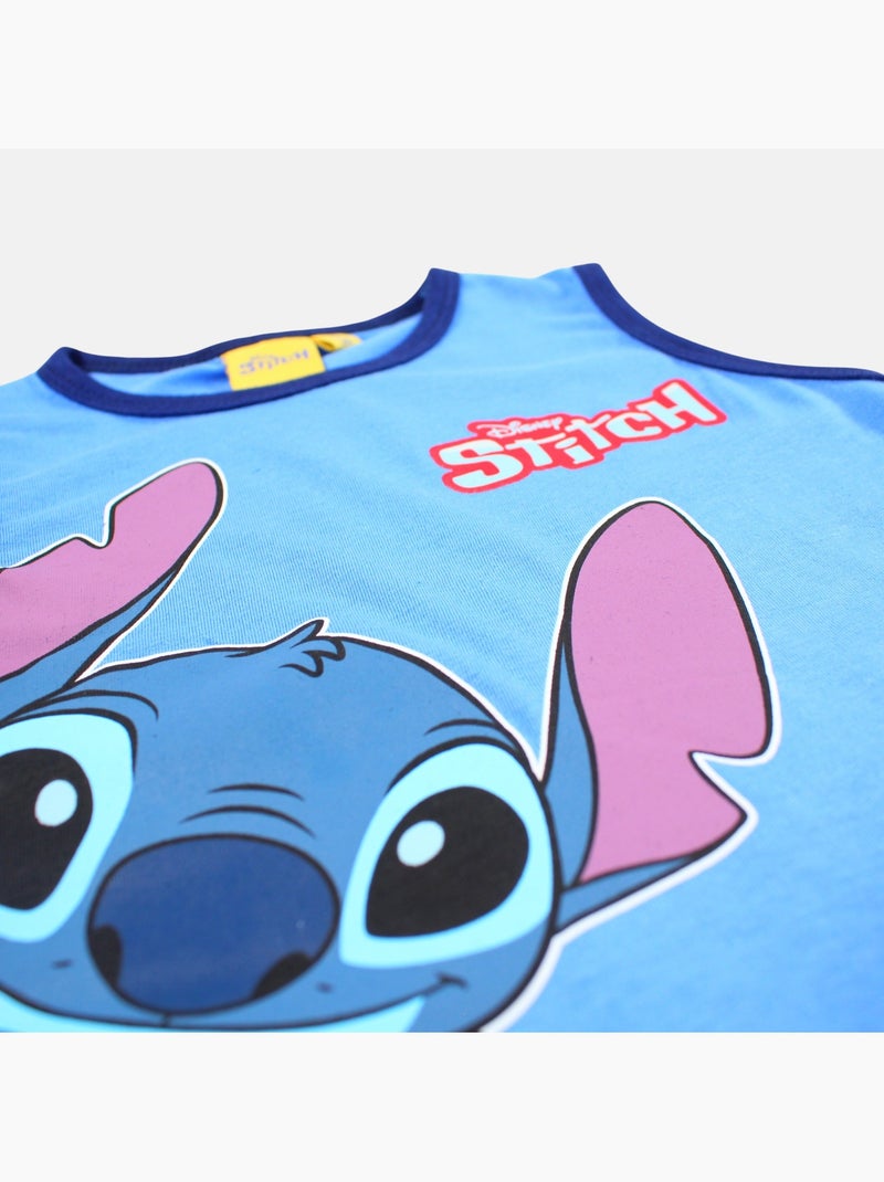Disney - Set Lilo en Stitch jongen Marineblauw - Kiabi