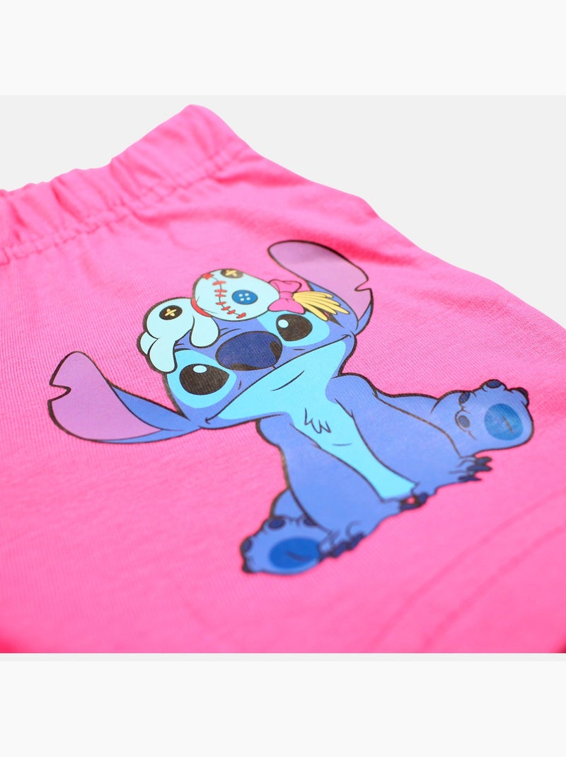 Disney - Set Lilo en Stitch meisje Fuchsia roze - Kiabi