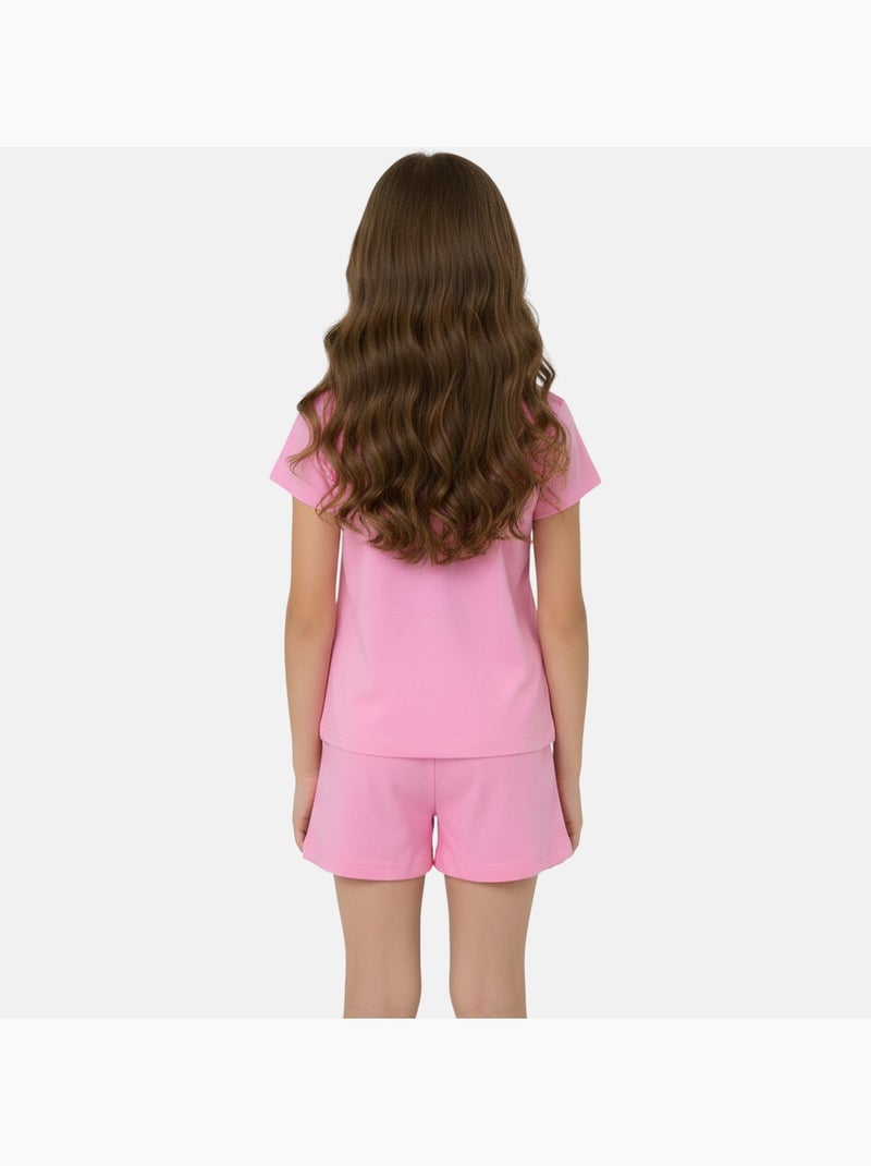 Disney - Set Lilo en Stitch meisje Roze - Kiabi