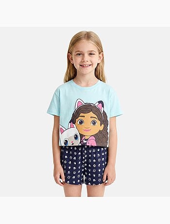 Disney - Set meisje T-shirt short bedrukt