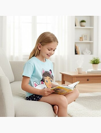 Disney - Set meisje T-shirt short bedrukt