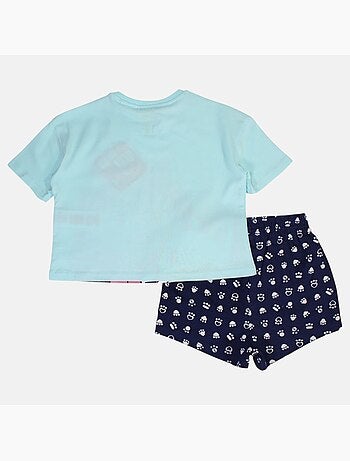 Disney - Set meisje T-shirt short bedrukt