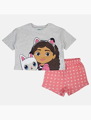 Disney - Set meisje T-shirt short bedrukt