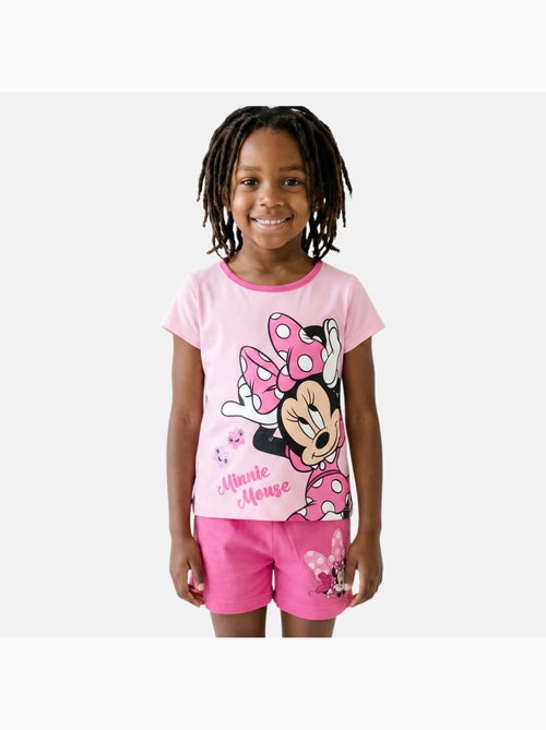 Disney - Set T-shirt en short kind bedrukt - Kiabi