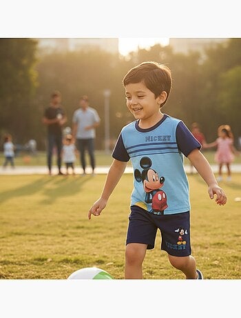 Disney - Set T-shirt en short kind bedrukt