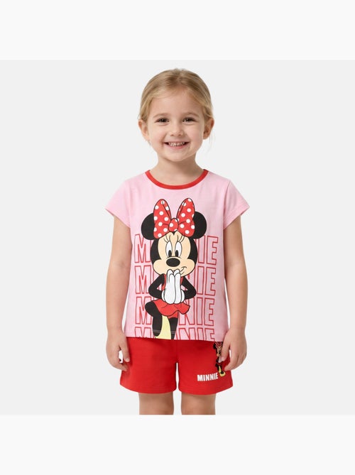 Disney - Set T-shirt en short kind bedrukt - Kiabi
