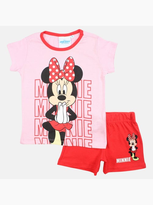Disney - Set T-shirt en short kind bedrukt - Kiabi