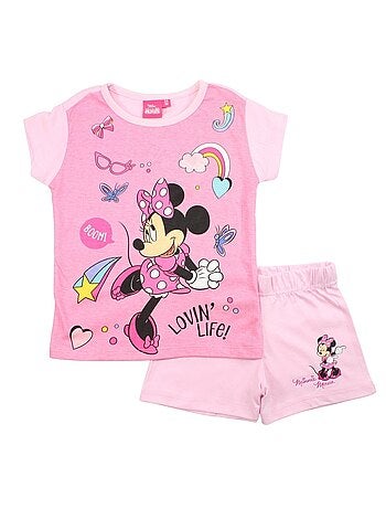 Disney - Set T-shirt en short kind bedrukt