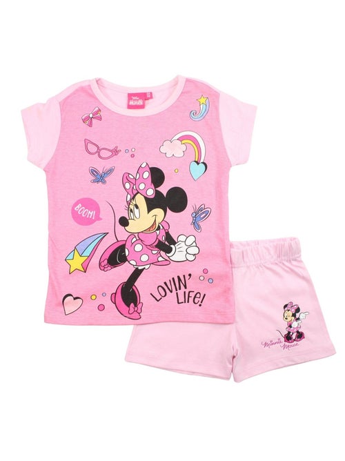 Disney - Set T-shirt en short kind bedrukt - Kiabi