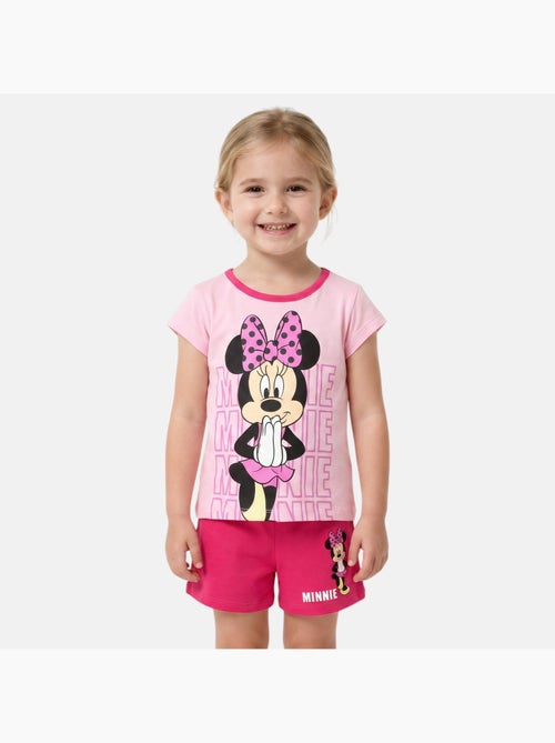 Disney - Set T-shirt en short kind bedrukt - Kiabi