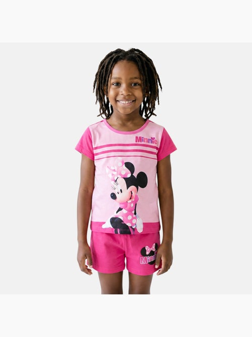Disney - Set T-shirt en short kind bedrukt - Kiabi