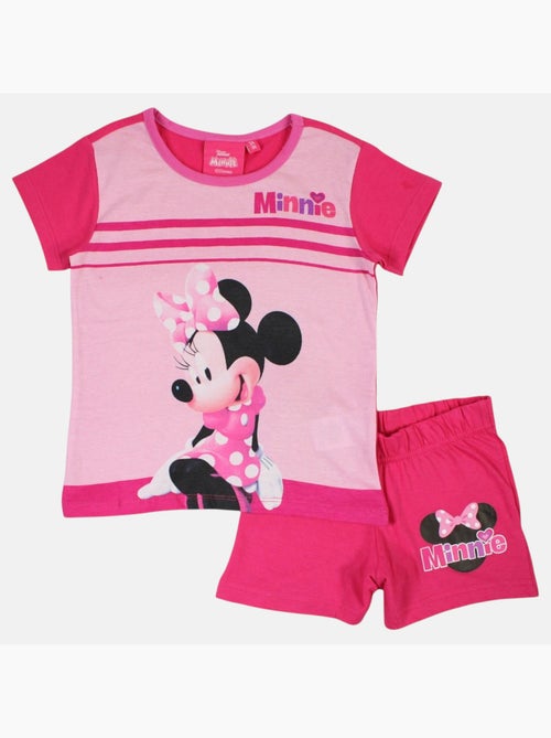 Disney - Set T-shirt en short kind bedrukt - Kiabi