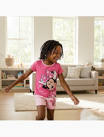 Disney - Set T-shirt en short kind bedrukt