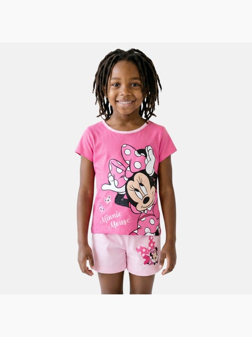 Disney - Set T-shirt en short kind bedrukt - Kiabi