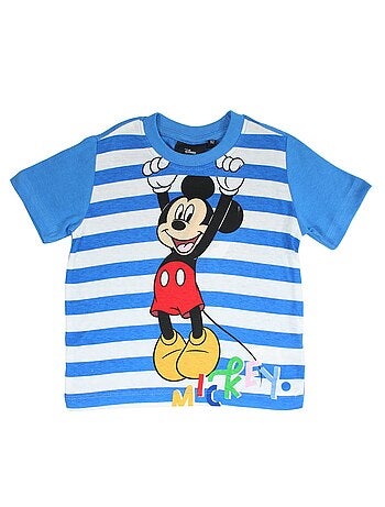 Disney - Set T-shirt en short kind gestreept