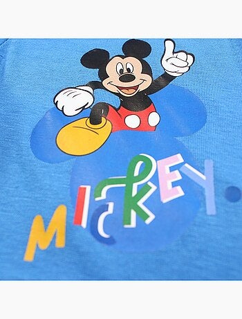 Disney - Set T-shirt en short kind gestreept