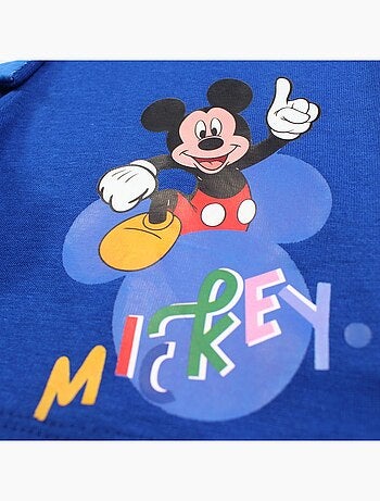 Disney - Set T-shirt en short kind gestreept