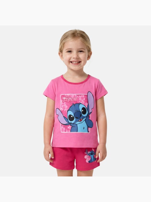 Disney - Set T-shirt en short kind met patroon - Kiabi