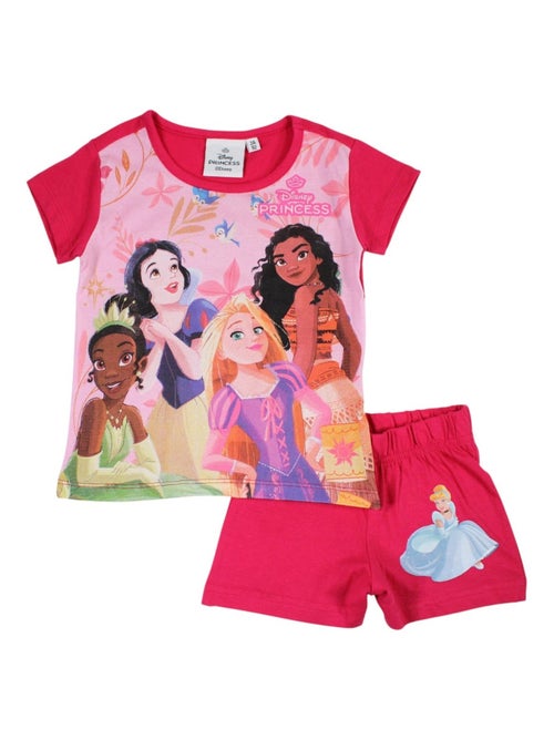 Disney - Set T-shirt korte mouwen en short kind bedrukt - Kiabi