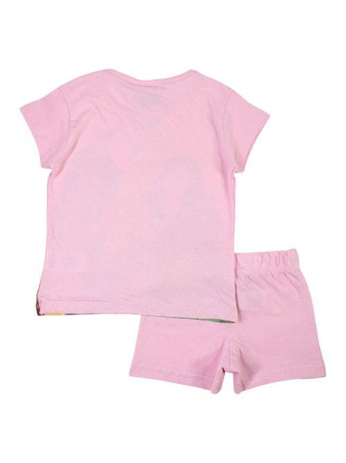 Disney - Set T-shirt korte mouwen en short kind bedrukt - Kiabi