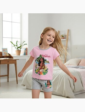 Disney - Set T-shirt korte mouwen en short kind bedrukt