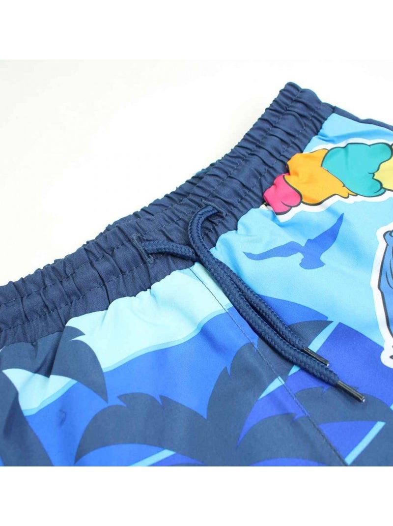 Disney - Short de bain garçon à motif Bleu - Kiabi