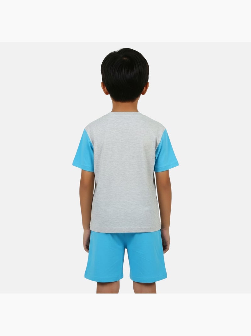 Disney - Stitch jongensset Blauw - Kiabi