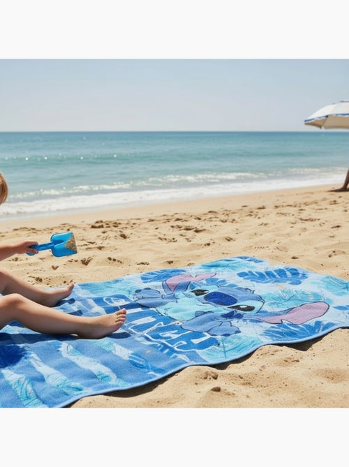 Disney - Strandhanddoek voor kinderen Stitch - Kiabi