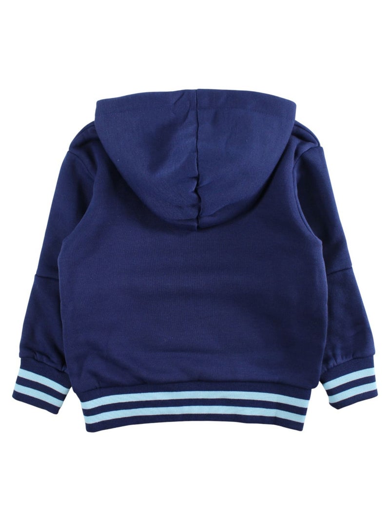 Disney - Sweat à capuche garçon à motif Bleu marine - Kiabi