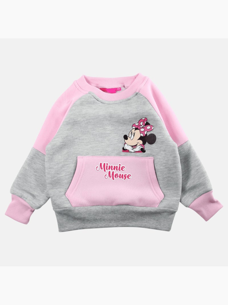 Disney - Sweater meisje bedrukt Grijs - Kiabi