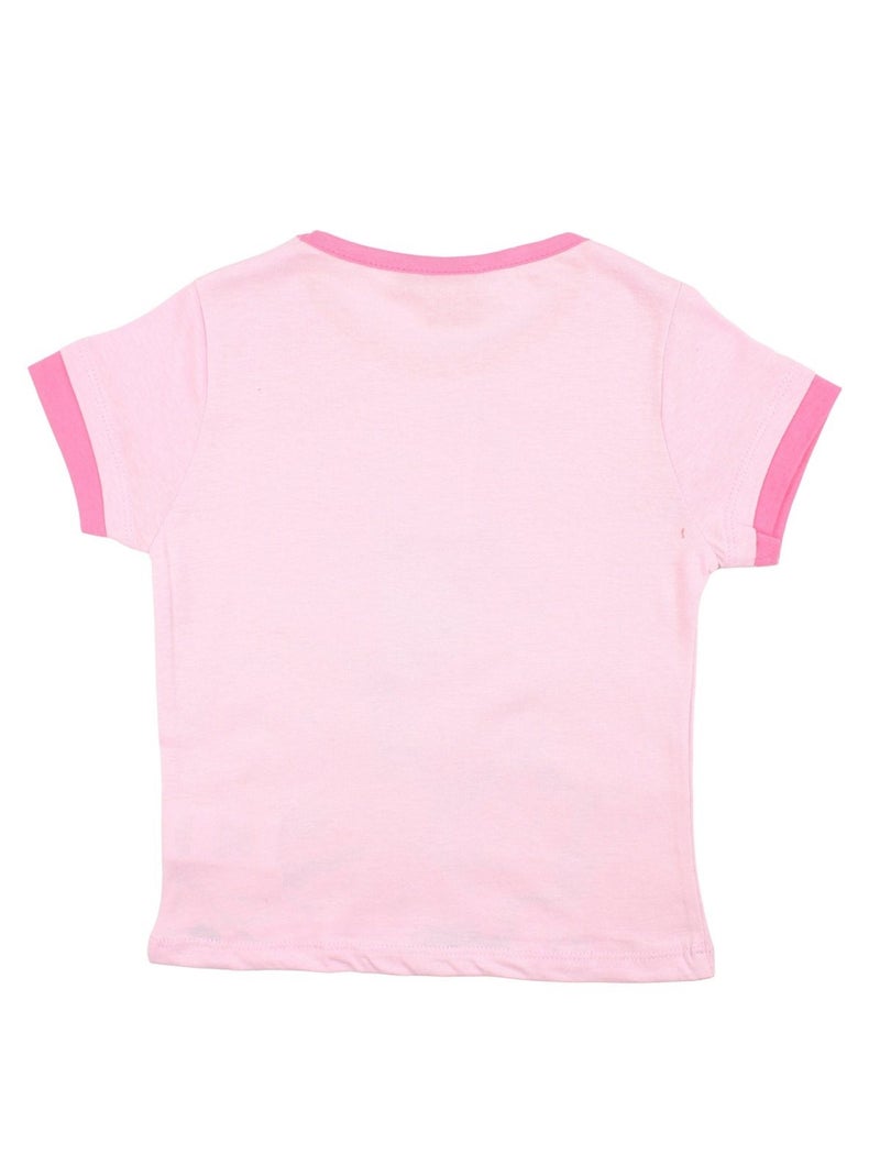 Disney - T-shirt enfant imprim? Rose clair - Kiabi