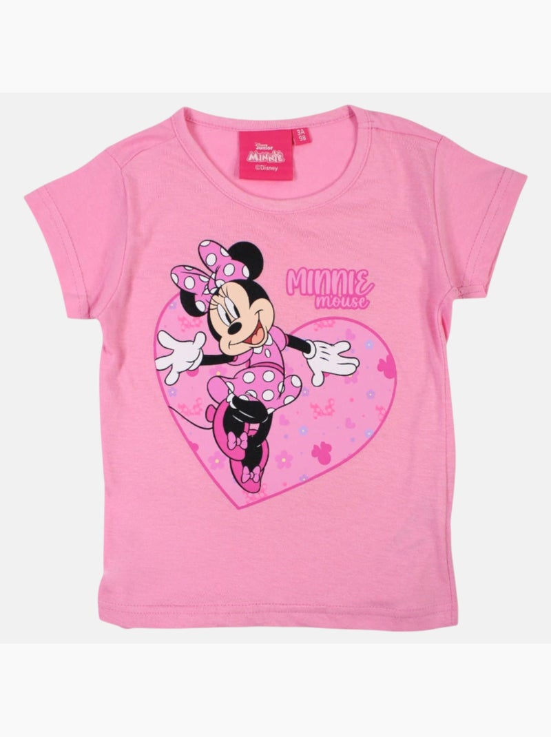 Disney - T-shirt enfant imprimé Rose - Kiabi
